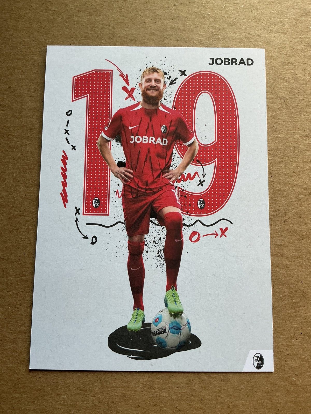 Niklas Beste, Germany 🇩🇪 SC Freiburg 2024/25 hand signed - Autographs-World