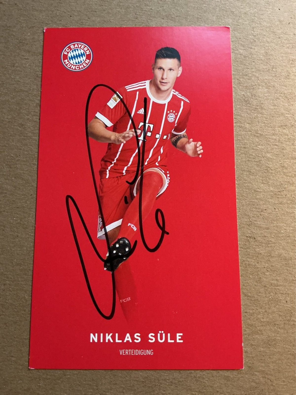 Niklas Süle, Germany 🇩🇪 FC Bayern München 2017/18 hand signed - Autographs-World
