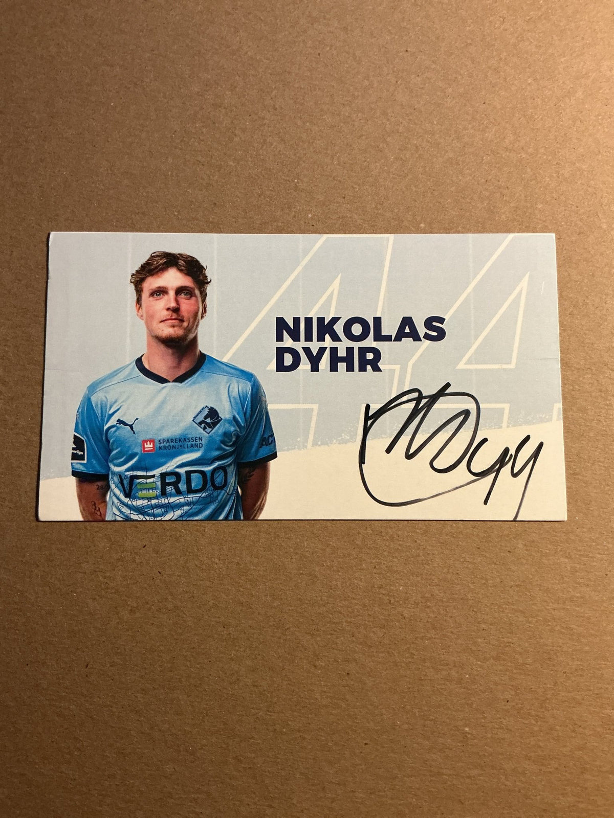 Nikolas Dyhr, Denmark 🇩🇰 Randers FC 2024/25 hand signed - Autographs-World