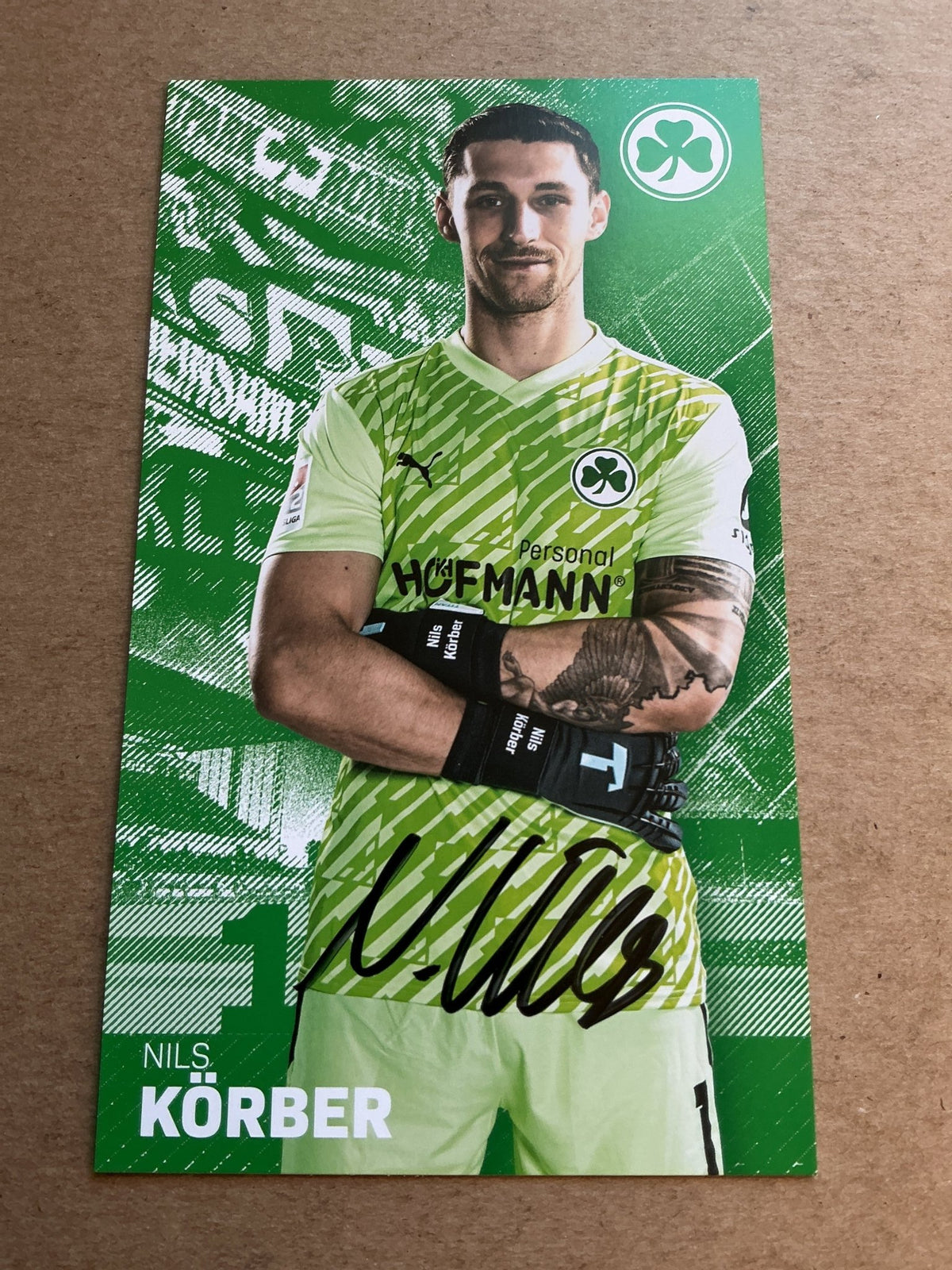 Nils Körber, Germany 🇩🇪 SpVgg Greuther Fürth 2023/24 hand signed - Autographs-World