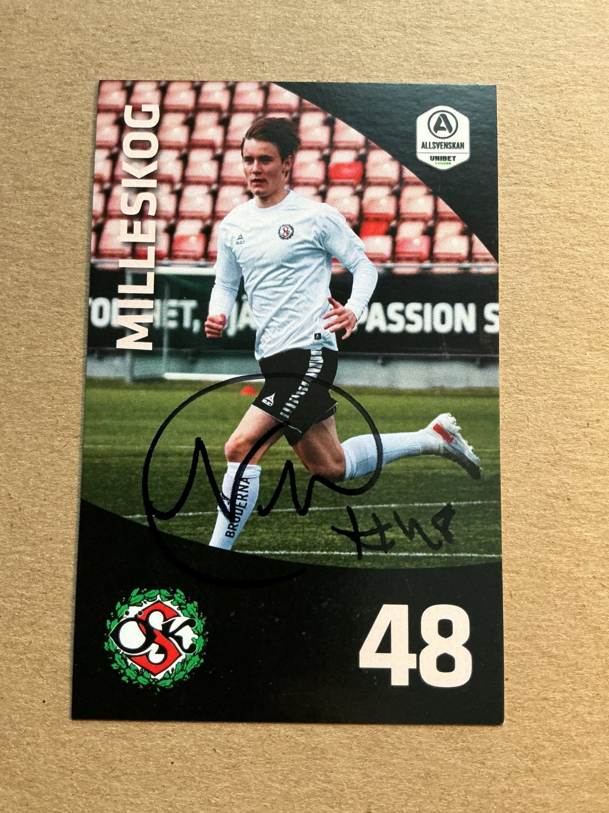 Noel Milleskog, Sweden 🇸🇪 Örebro SK 2021/22 hand signed - Autographs-World
