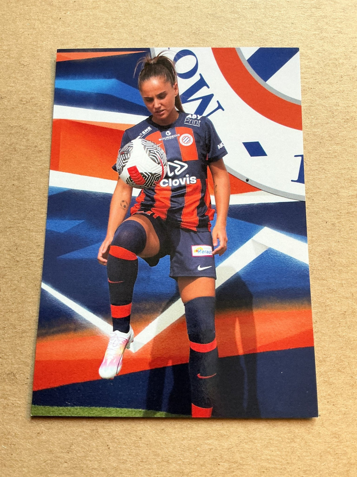 Océane Deslandes, France 🇫🇷 Montpellier HSC 2023/24 hand signed - Autographs-World