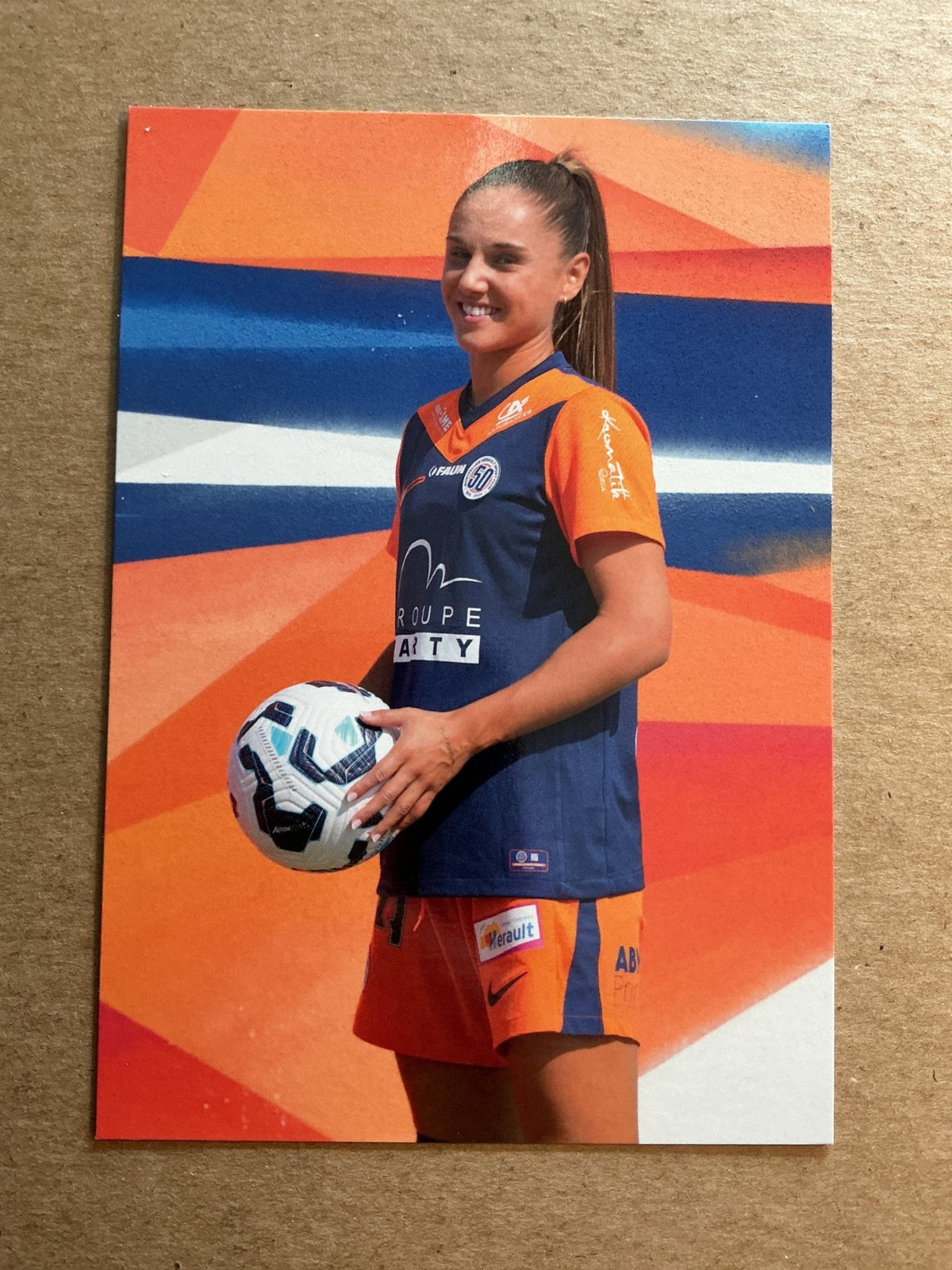 Oceane Deslandes, France 🇫🇷 Montpellier HSC 2024/25 hand signed - Autographs-World