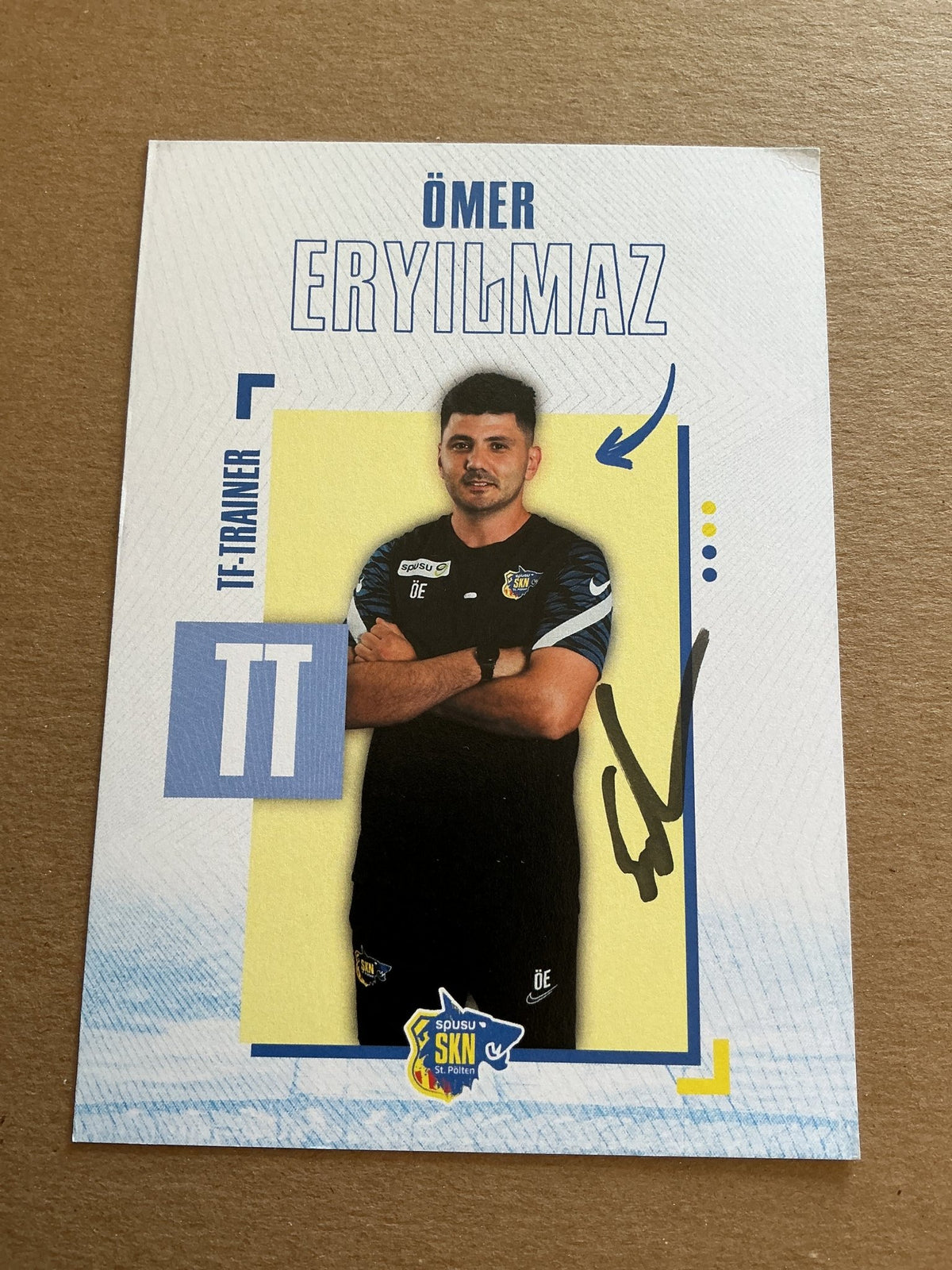 Ömer Eryilmaz, Austria 🇦🇹 SKN St. Pölten 2023/24 hand signed - Autographs-World