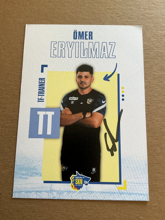 Ömer Eryilmaz, Austria 🇦🇹 SKN St. Pölten 2023/24 hand signed - Autographs-World