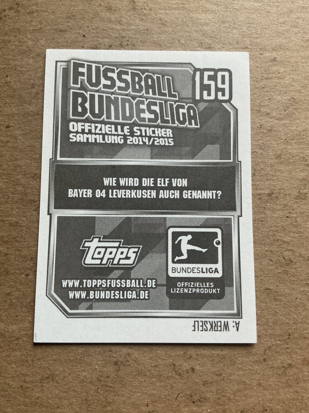 Ömer Toprak, Türkiye 🇹🇷 Bayer 04 Leverkusen 2014/15 Topps hand signed - Autographs-World