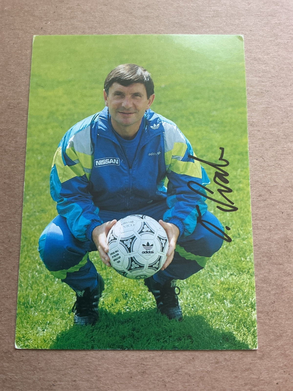 Oldrich Svab, Czech Republic 🇨🇿 Grasshoppers Zürich 1991/92 hand signed - Autographs-World