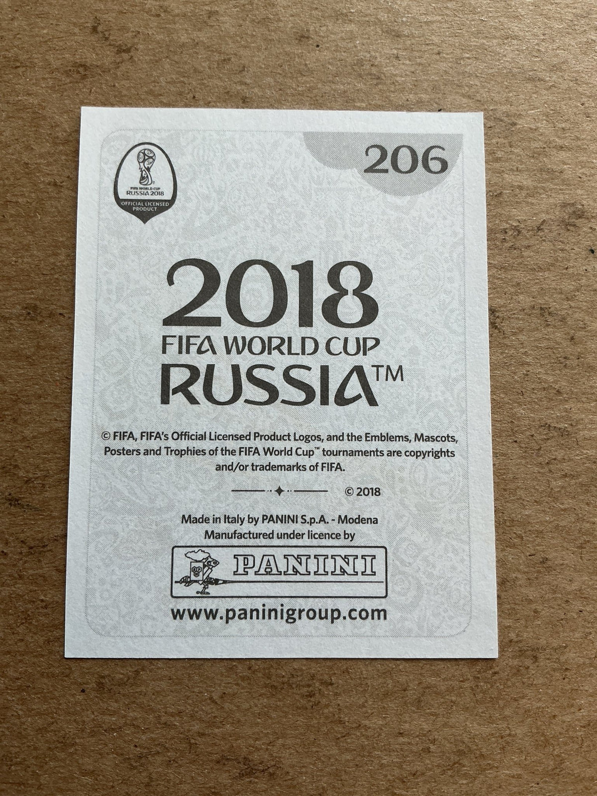 Olivier Giroud, France 🇫🇷 FIFA World Cup 2018 Panini hand signed - Autographs-World