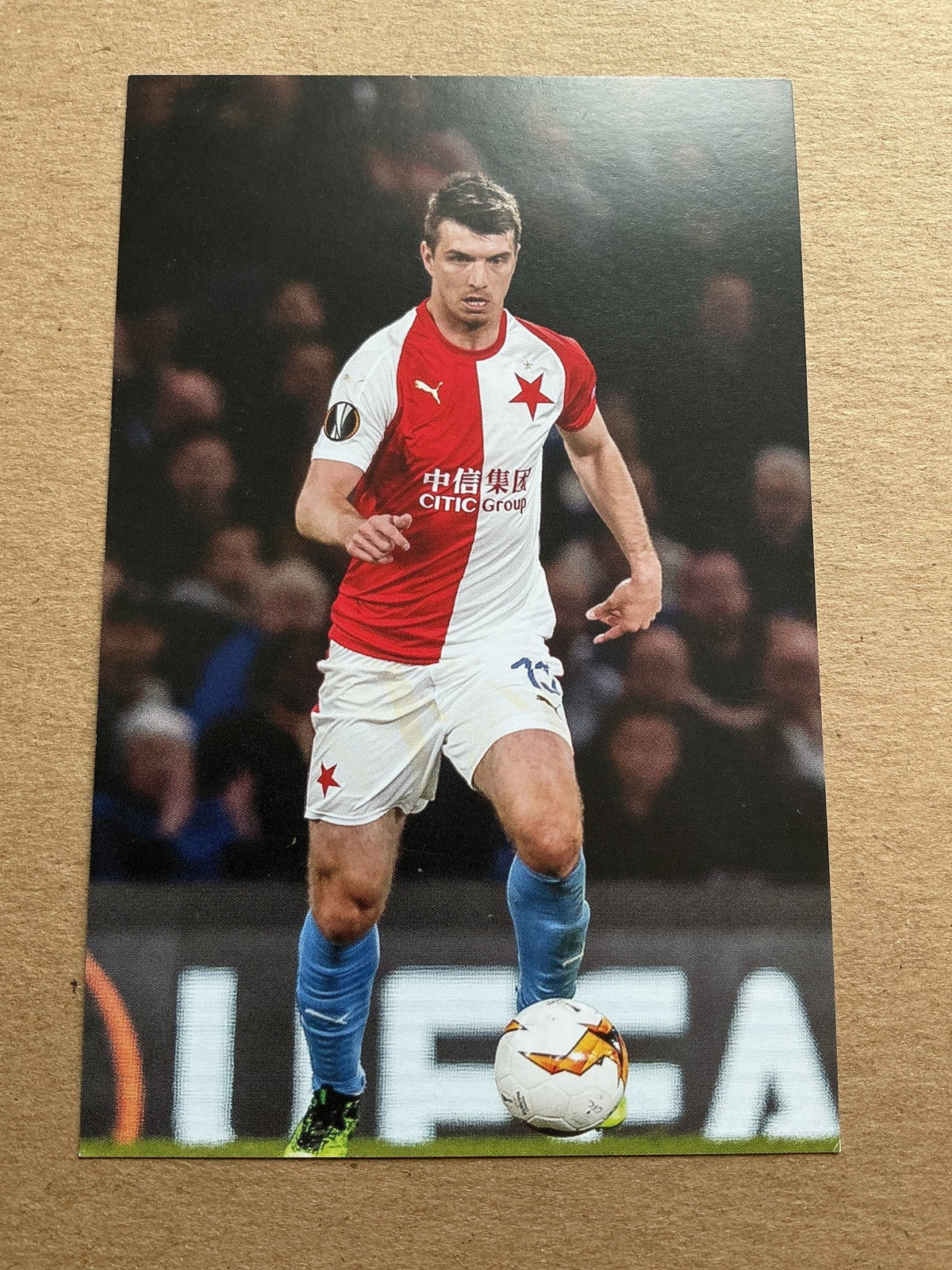 Ondřej Kúdela, Czech Republic 🇨🇿 SK Slavia Prague 2019/20 hand signed - Autographs-World