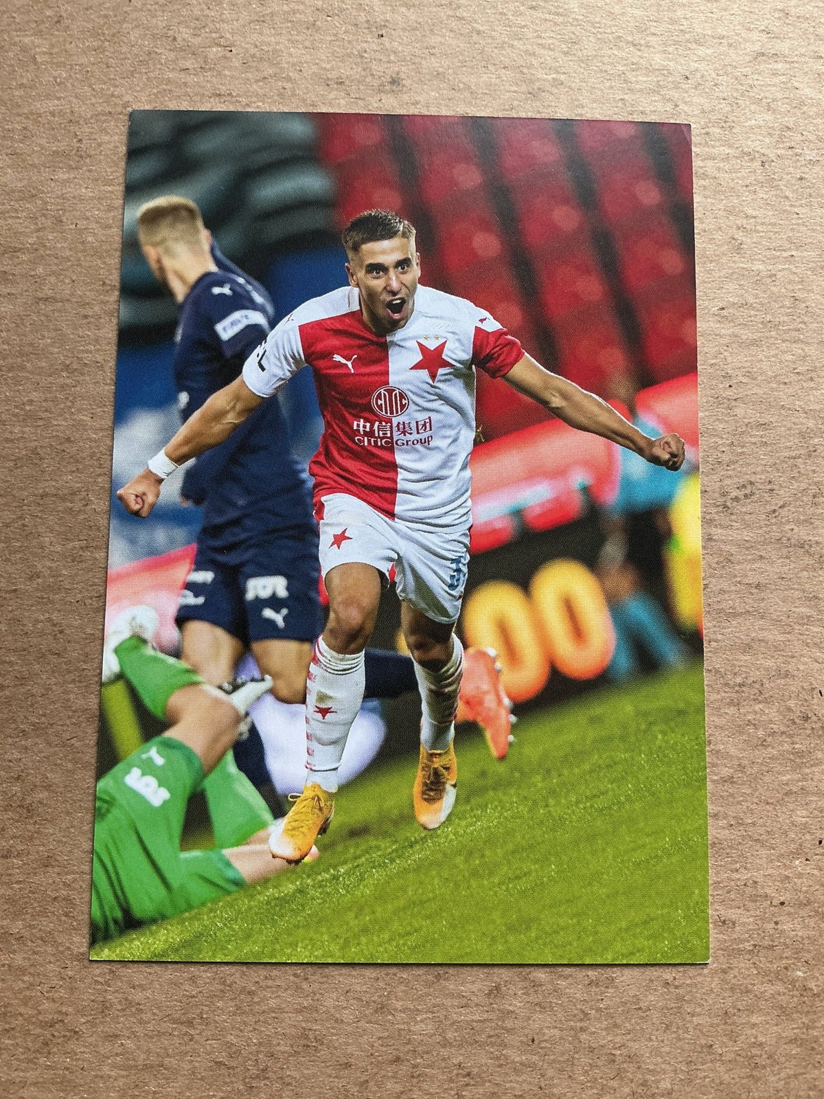 Ondřej Lingr, Czech Republic 🇨🇿 SK Slavia Prague 2020/21 hand signed - Autographs-World