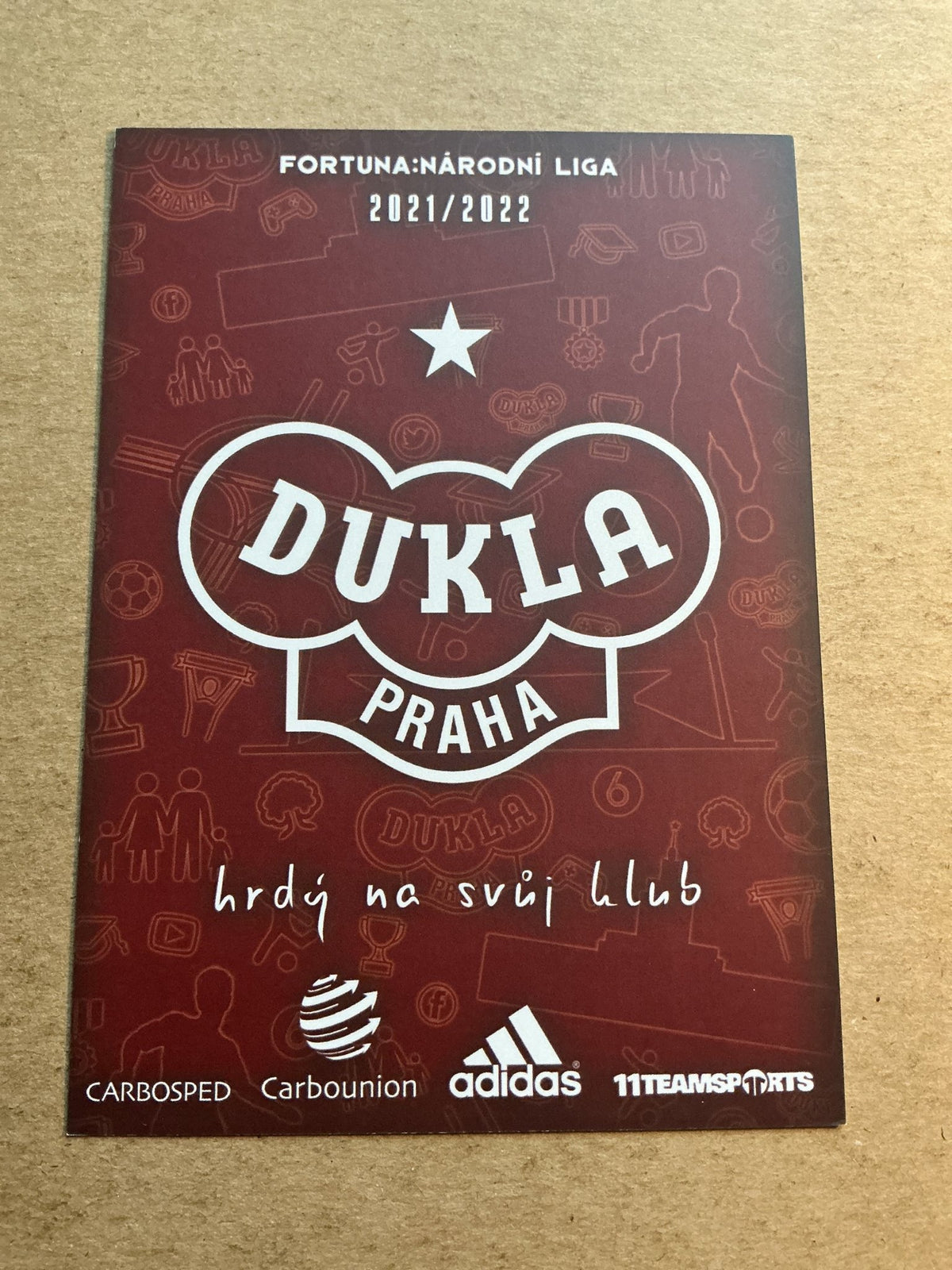 Ondřej Ruml, Czech Republic 🇨🇿 FK Dukla Prague 2021/22 hand signed - Autographs-World