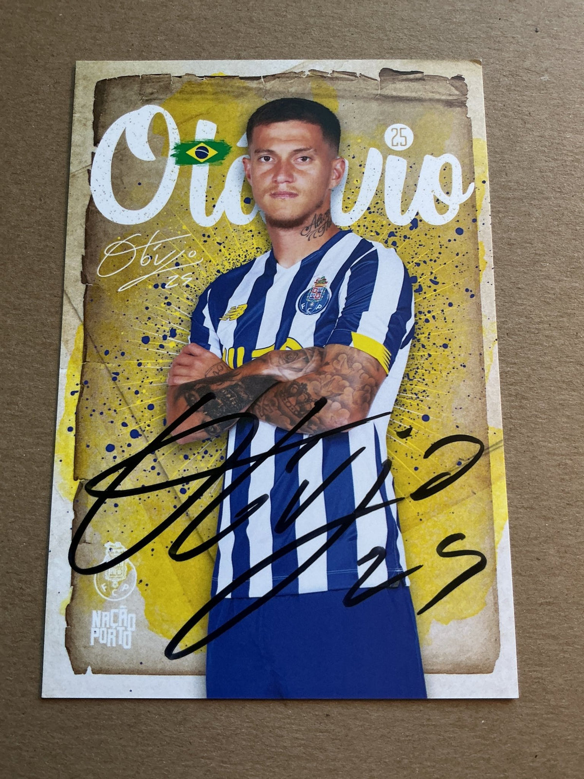 Otávio, Portugal 🇵🇹 FC Porto 2020/21 hand signed - Autographs-World
