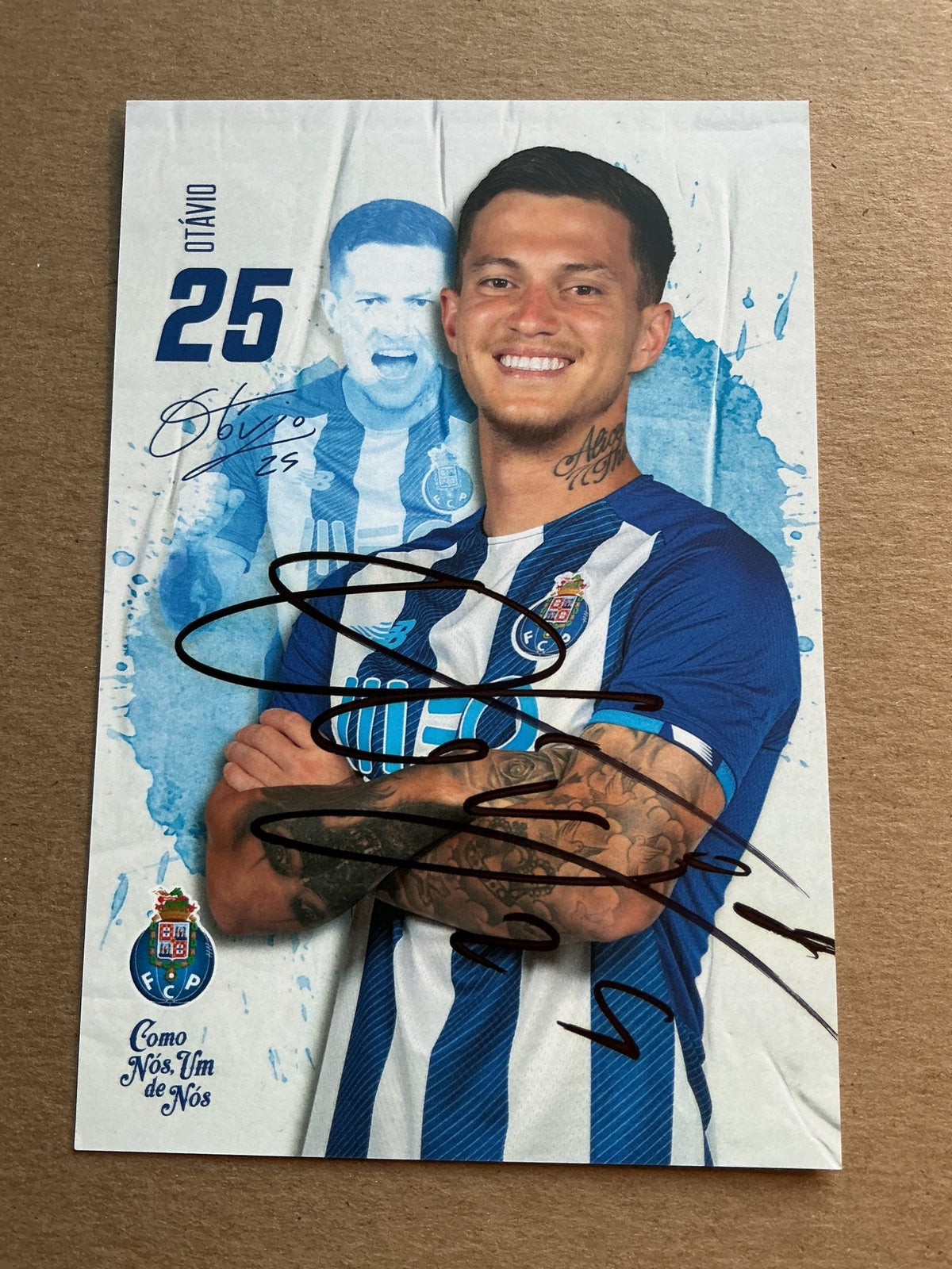 Otávio, Portugal 🇵🇹 FC Porto 2021/22 hand signed - Autographs-World