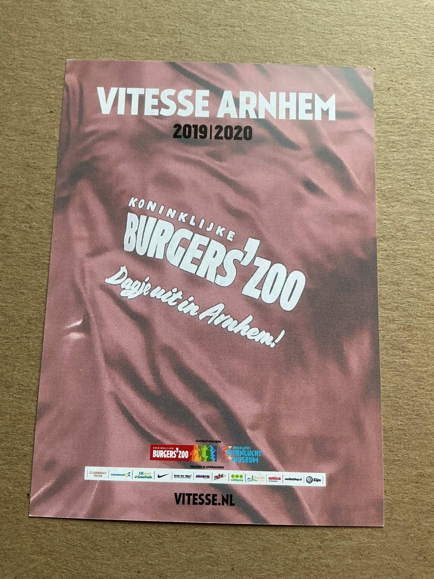 Oussama Tannane, Morocco 🇲🇦 Vitesse Arnhem 2019/20 hand signed - Autographs-World