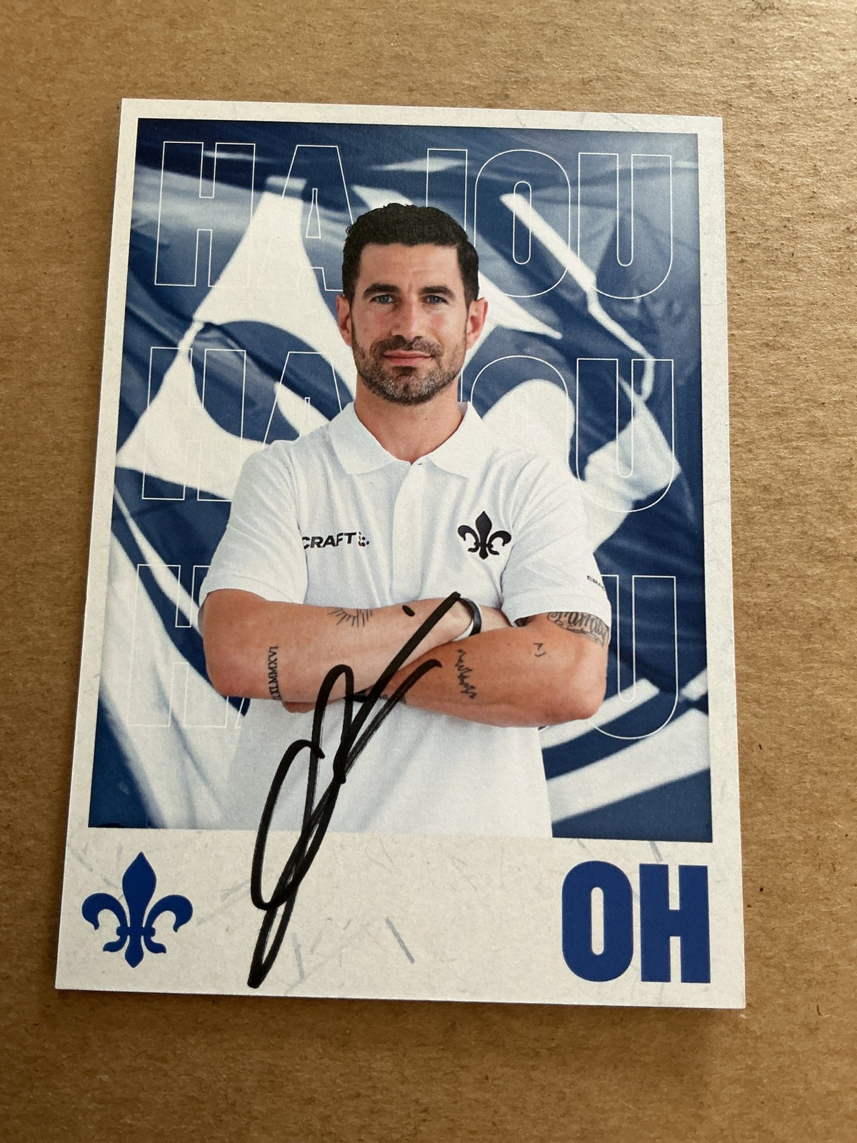 Ovid Hajou, Germany 🇩🇪 SV Darmstadt 98 2023/24 hand signed - Autographs-World