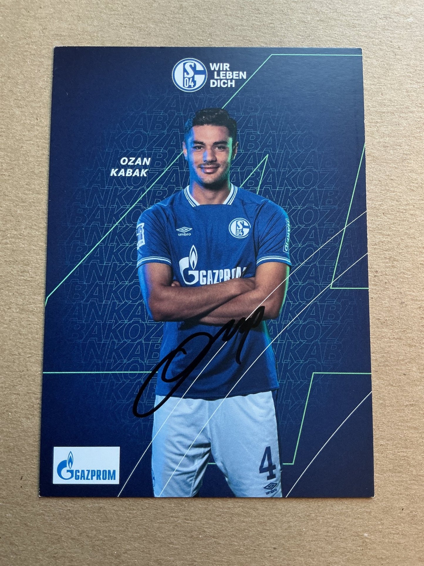 Ozan Kabak, Türkiye 🇹🇷 FC Schalke 04 2020/21 hand signed - Autographs-World