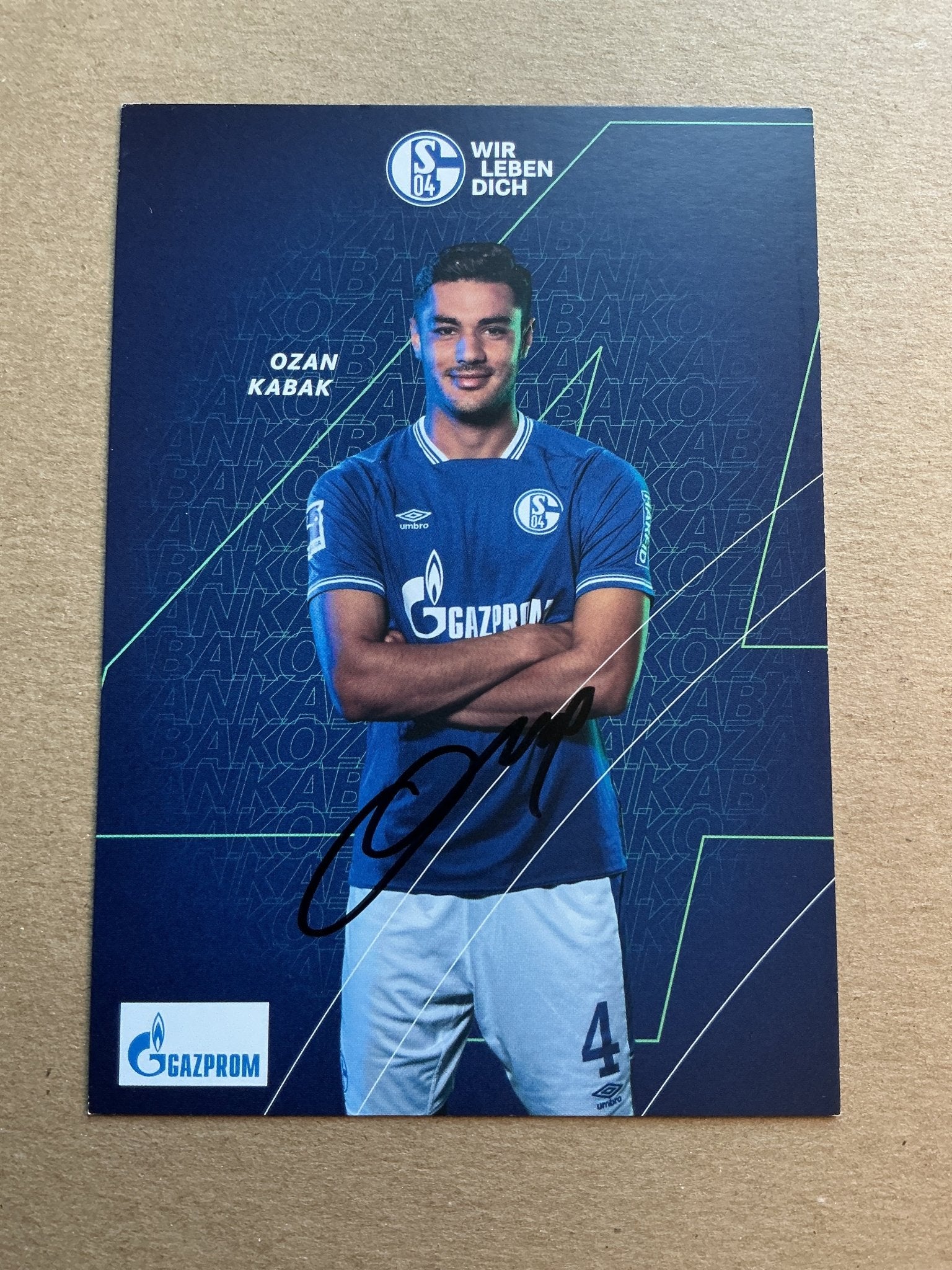 Ozan Kabak, Türkiye 🇹🇷 FC Schalke 04 2020/21 hand signed - Autographs-World