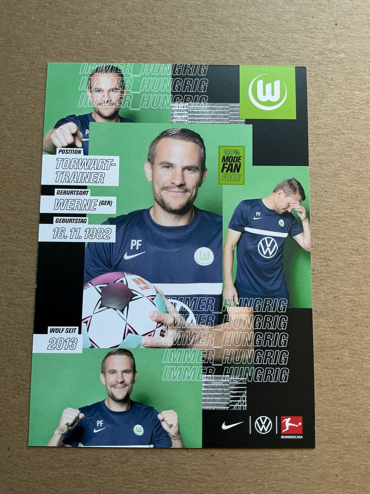 Pascal Formann, Germany 🇩🇪 VfL Wolfsburg 2020/21 hand signed - Autographs-World