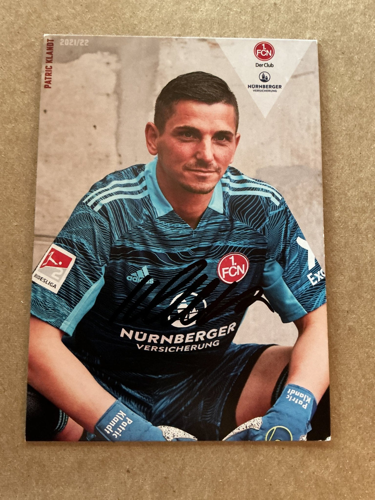 Patric Klandt, Germany 🇩🇪 1.FC Nürnberg 2021/22 hand signed - Autographs-World