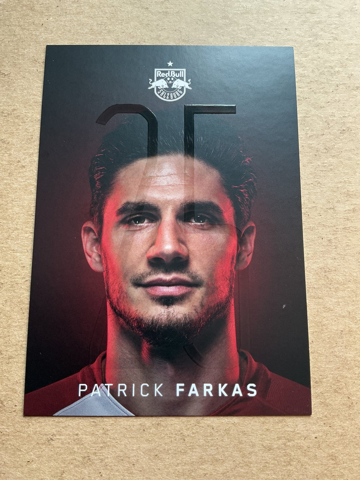Patrick Farkas, Austria 🇦🇹 Red Bull Salzburg 2020/21 hand signed - Autographs-World