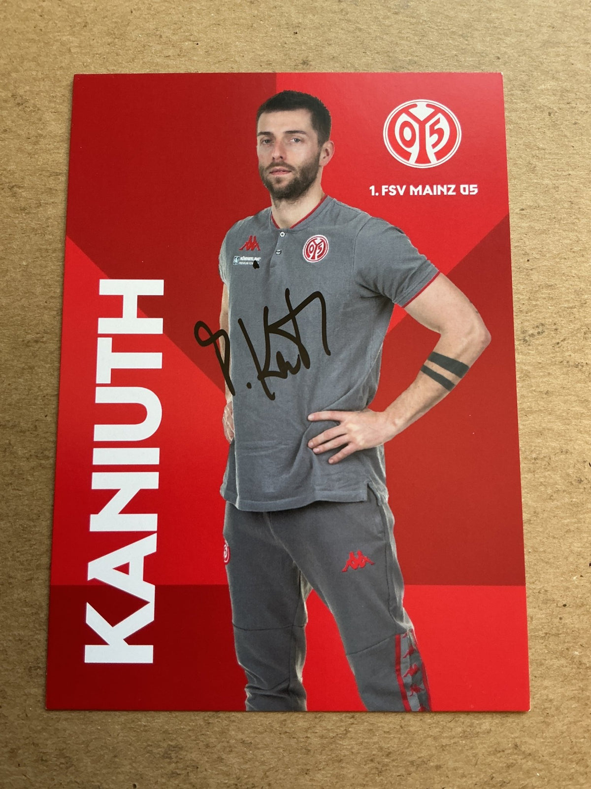Patrick Kaniuth, Germany 🇩🇪 FSV Mainz 05 2020/21 hand signed - Autographs-World