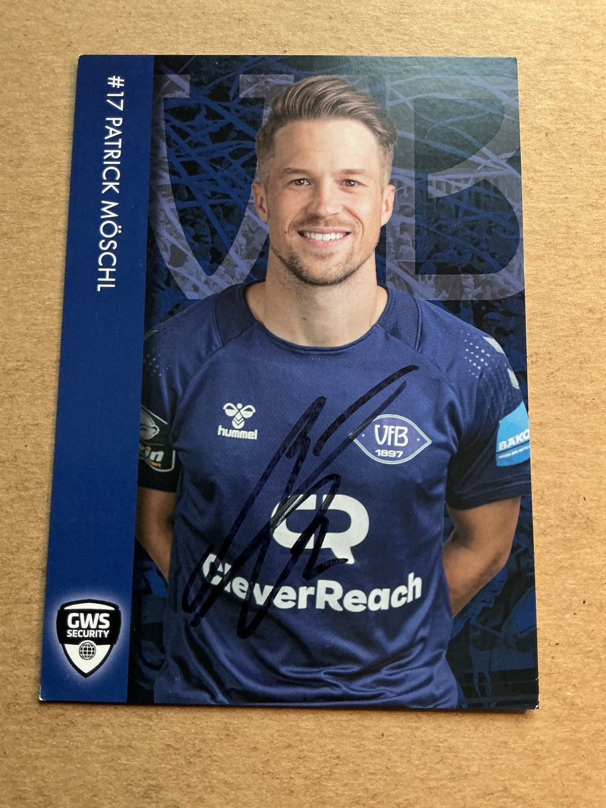 Patrick Möschl, Austria 🇦🇹 VfB Oldenburg 2022/23 hand signed - Autographs-World