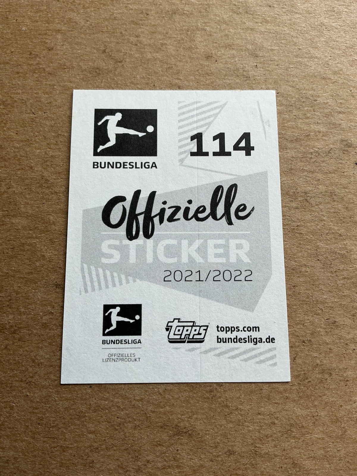 Patrick Wimmer, Austria 🇦🇹 Arminia Bielefeld 2021/22 Topps hand signed - Autographs-World