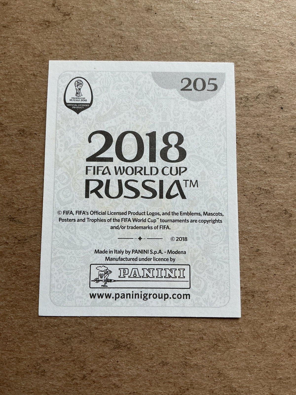 Paul Pogba, France 🇫🇷 FIFA World Cup 2018 Panini hand signed - Autographs-World