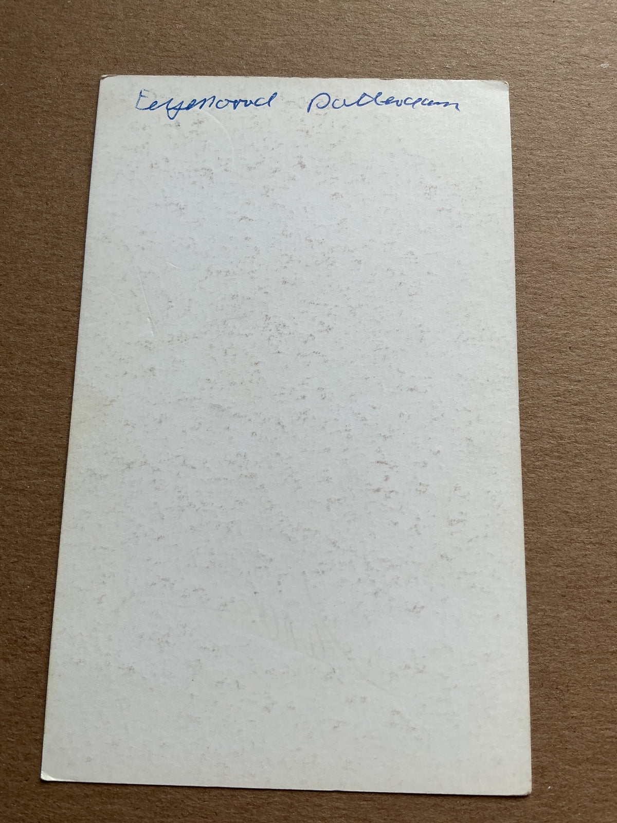Paul Sanders, Belgium 🇧🇪 Cercle Brugge 1982/83 hand signed - Autographs-World