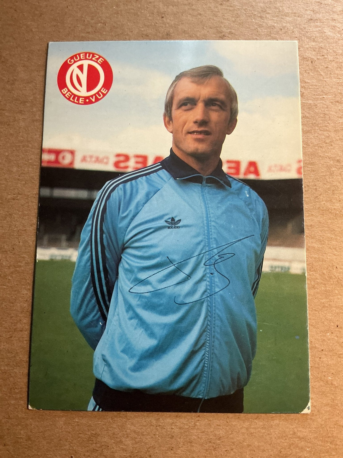 Paul van Himst, Belgium 🇧🇪 RSC Anderlecht 1983/84 hand signed - Autographs-World