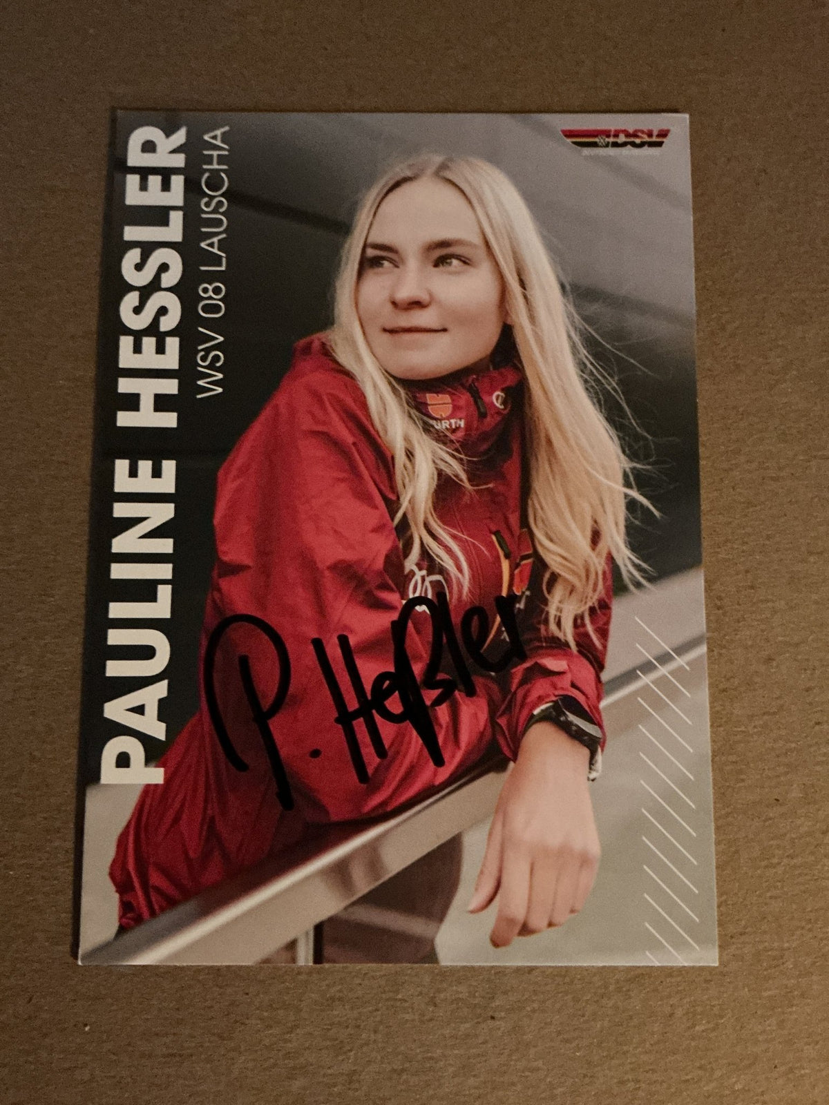 Pauline Hessler, Germany 🇩🇪 Ski Jump 2023/24 hand signed - Autographs-World