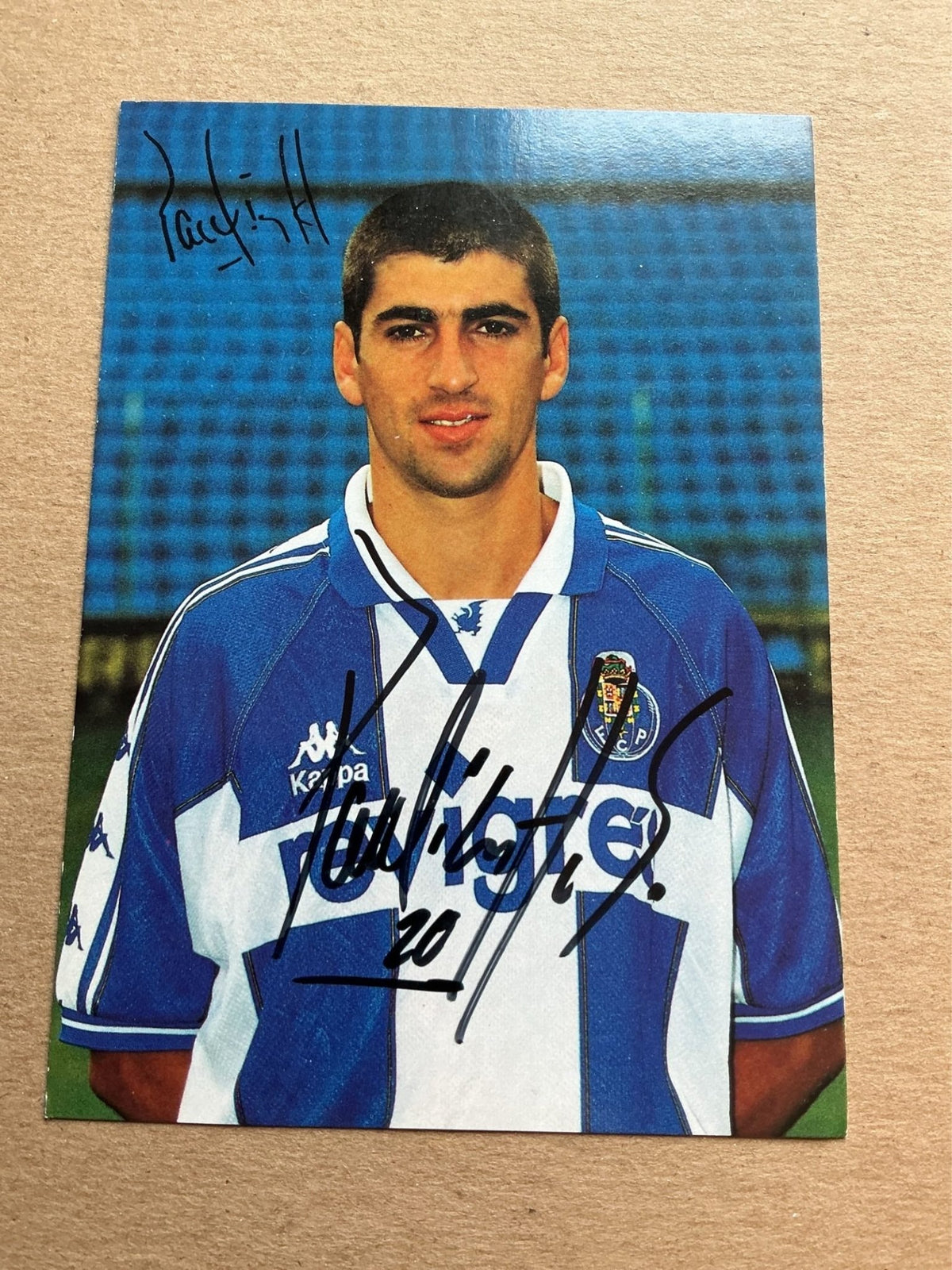 Paulinho Santos, Portugal 🇵🇹 FC Porto 1997/98 hand signed - Autographs-World