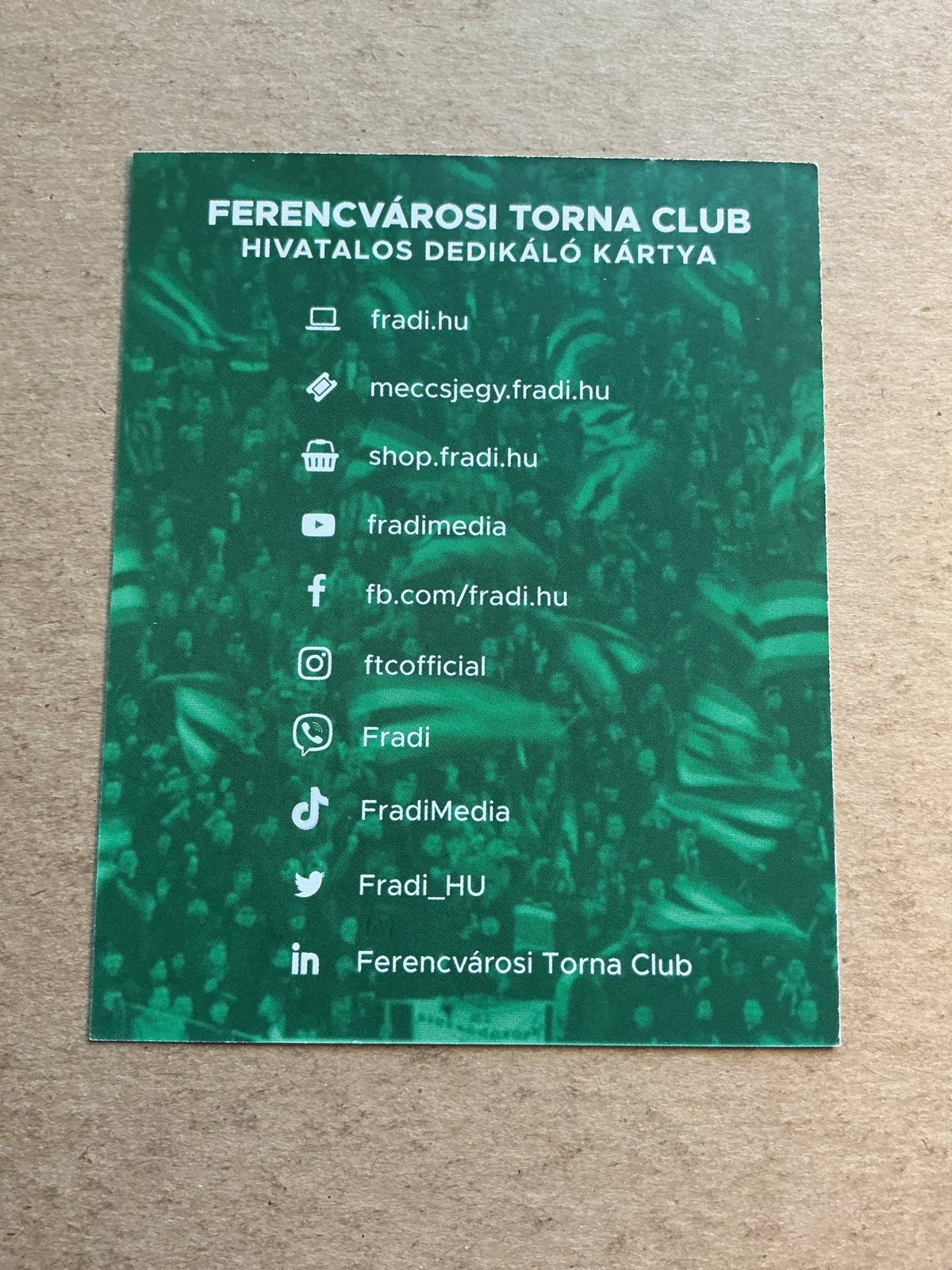 Paulino Granero, Spain 🇪🇸 Ferencváros 2022/23 hand signed - Autographs-World