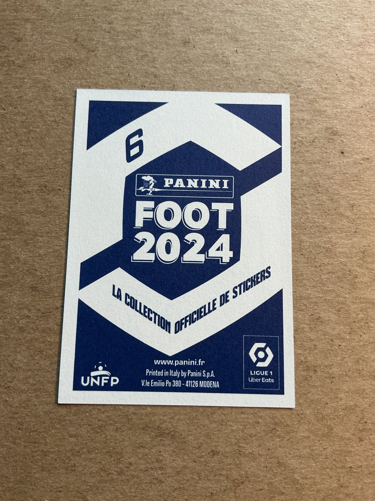 Paulo Fonseca, Portugal 🇵🇹 Lille OSC 2024 Panini hand signed - Autographs-World