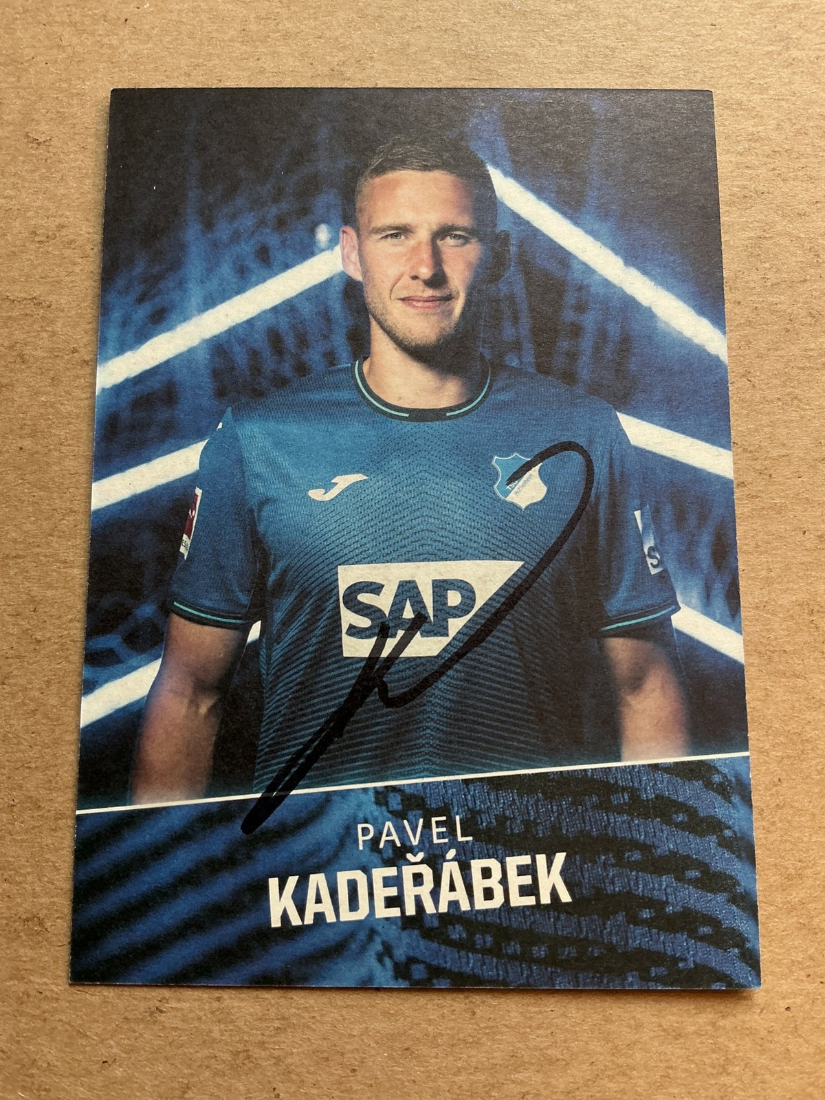 Pavel Kadeřábek, Czech Republic 🇨🇿 TSG 1899 Hoffenheim 2021/22 hand signed - Autographs-World