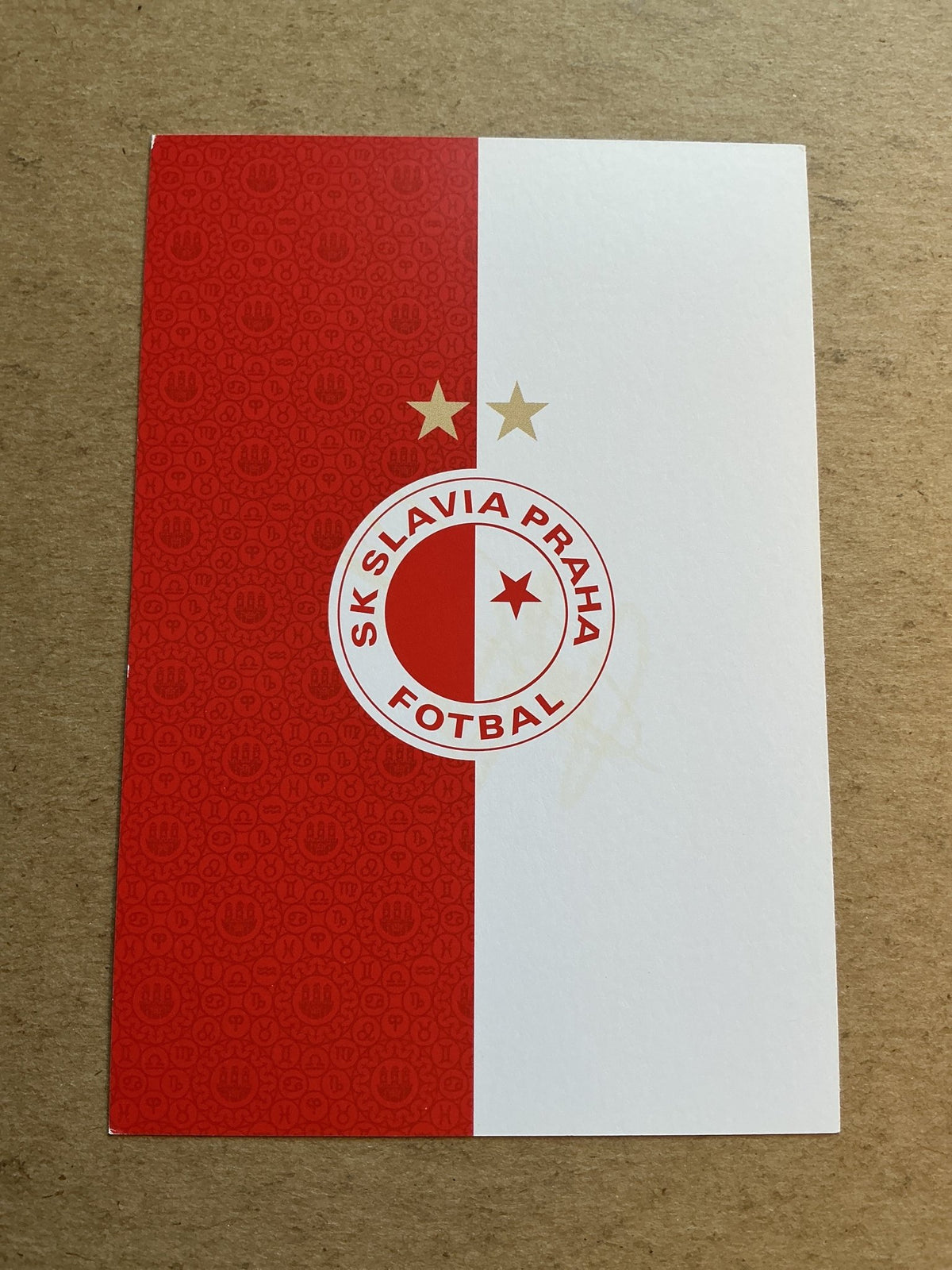 Pavel Řehák, Czech Republic 🇨🇿 SK Slavia Prague 2020/21 hand signed - Autographs-World