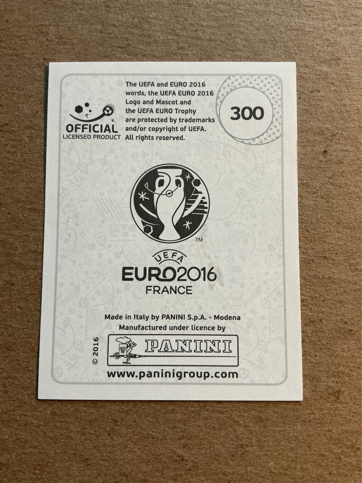 Paweł Olkowski, Poland 🇵🇱 UEFA Euro 2016 Panini hand signed - Autographs-World