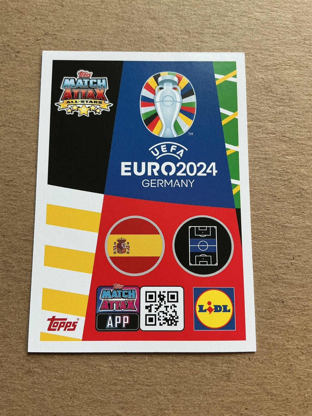 Pedri, Spain 🇪🇸 UEFA Euro 2024 Topps hand signed - Autographs-World