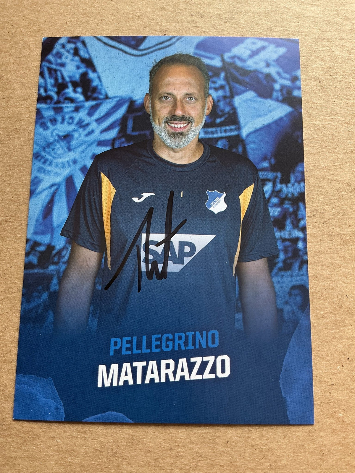 Pellegrino Matarazzo, USA 🇺🇸 TSG 1899 Hoffenheim 2023/24 hand signed - Autographs-World
