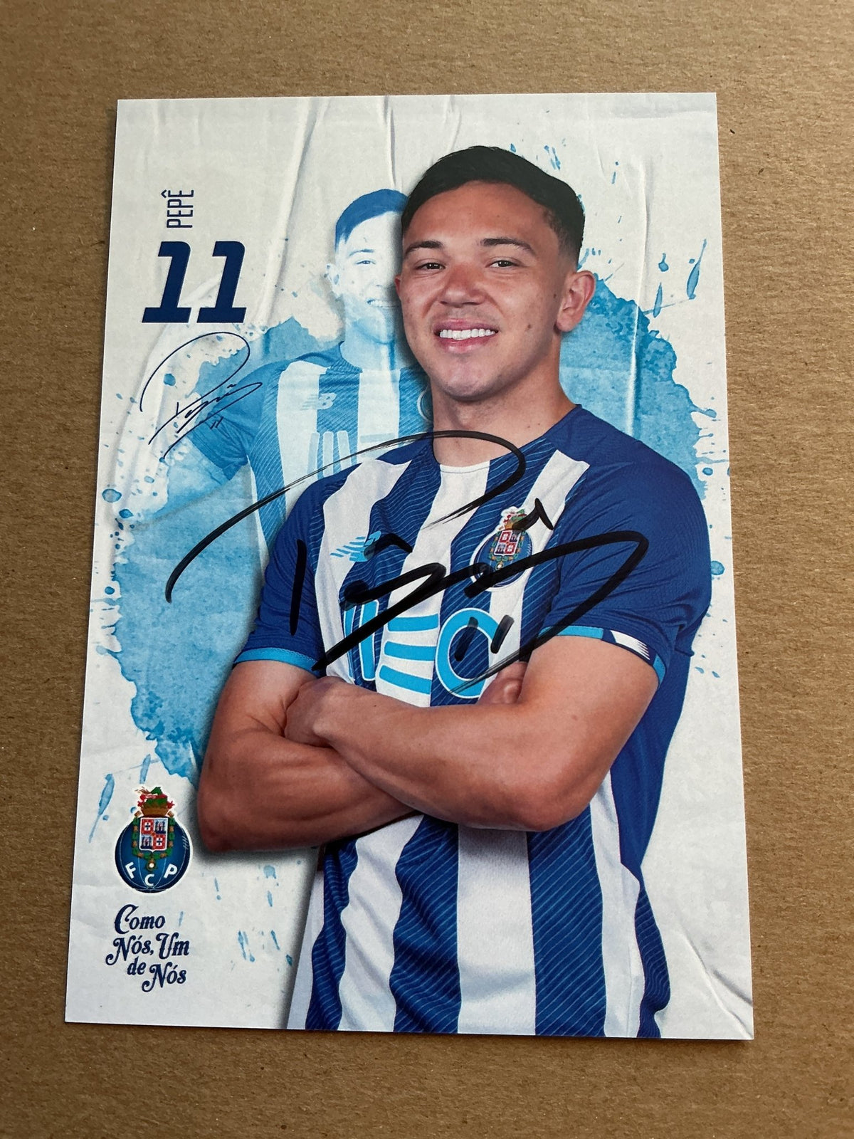 Pepê, Brazil 🇧🇷 FC Porto 2021/22 hand signed - Autographs-World