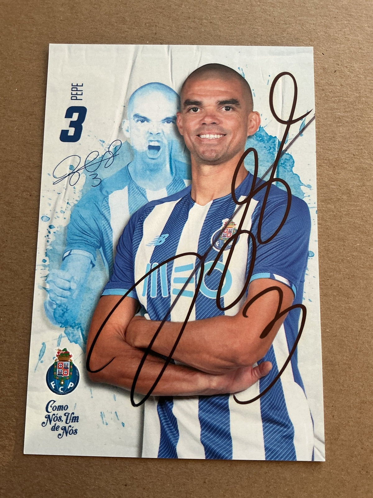 Pepe, Portugal 🇵🇹 FC Porto 2021/22 hand signed - Autographs-World