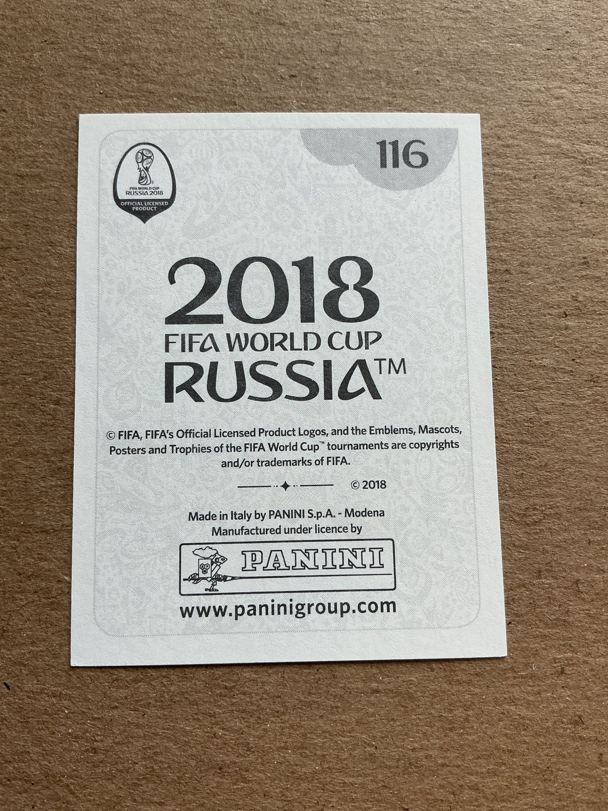 Pepe, Portugal 🇵🇹 FIFA World Cup 2018 Panini hand signed - Autographs-World