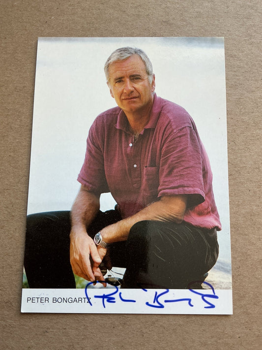 Peter Bongartz, Germany 🇩🇪 Actor hand signed - Autographs-World