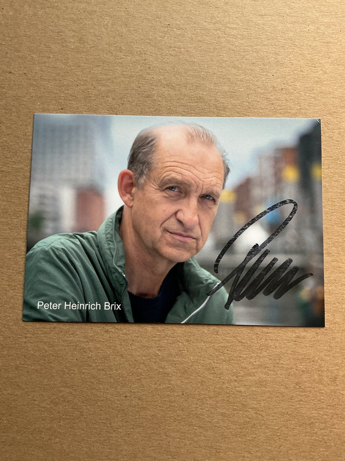 Peter Heinrich Brix, Germany 🇩🇪 Actor 2024 hand signed - Autographs-World