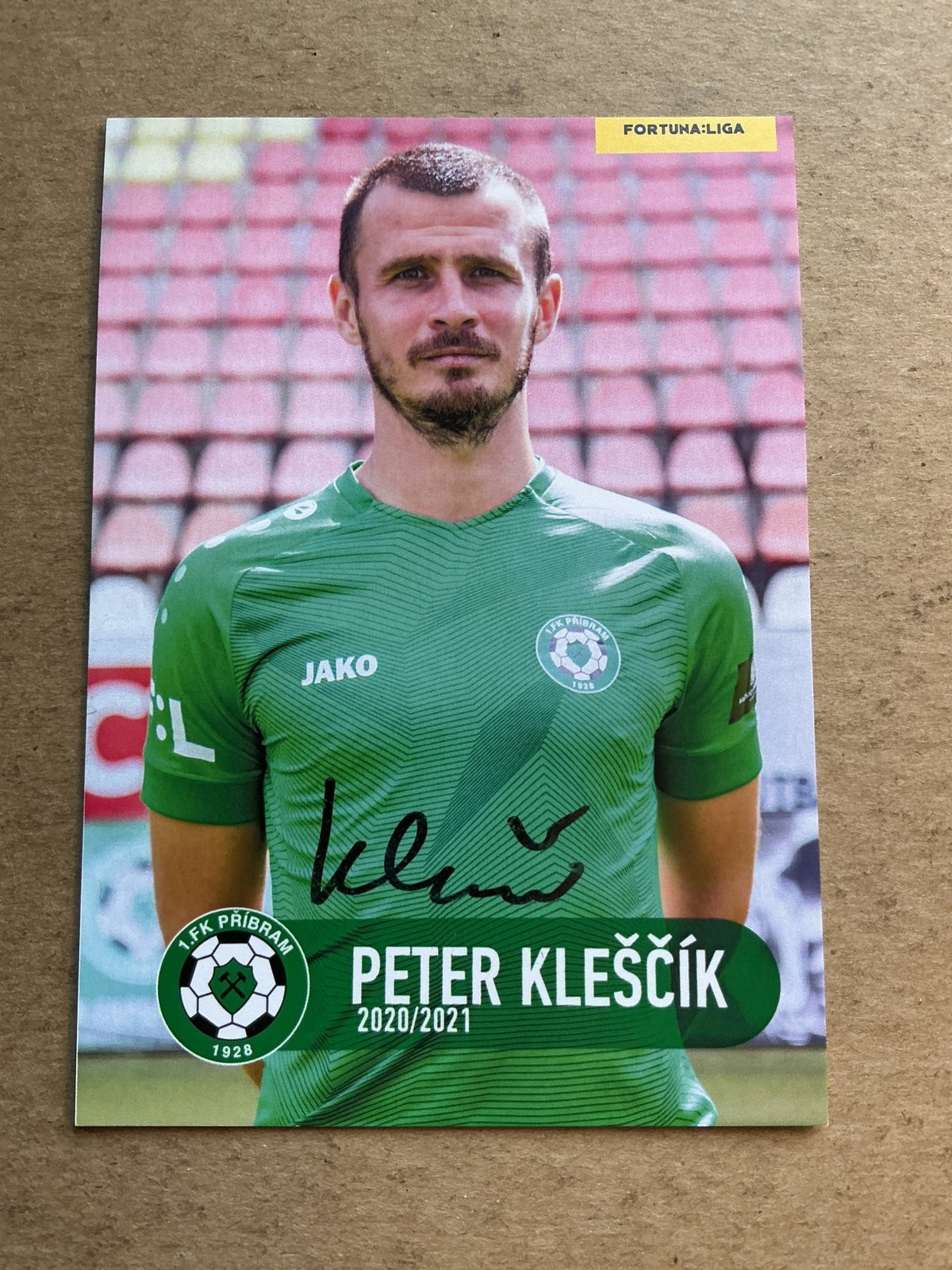 Peter Kleščík, Slovakia 🇸🇰 1.FK Příbram 2020/21 hand signed - Autographs-World
