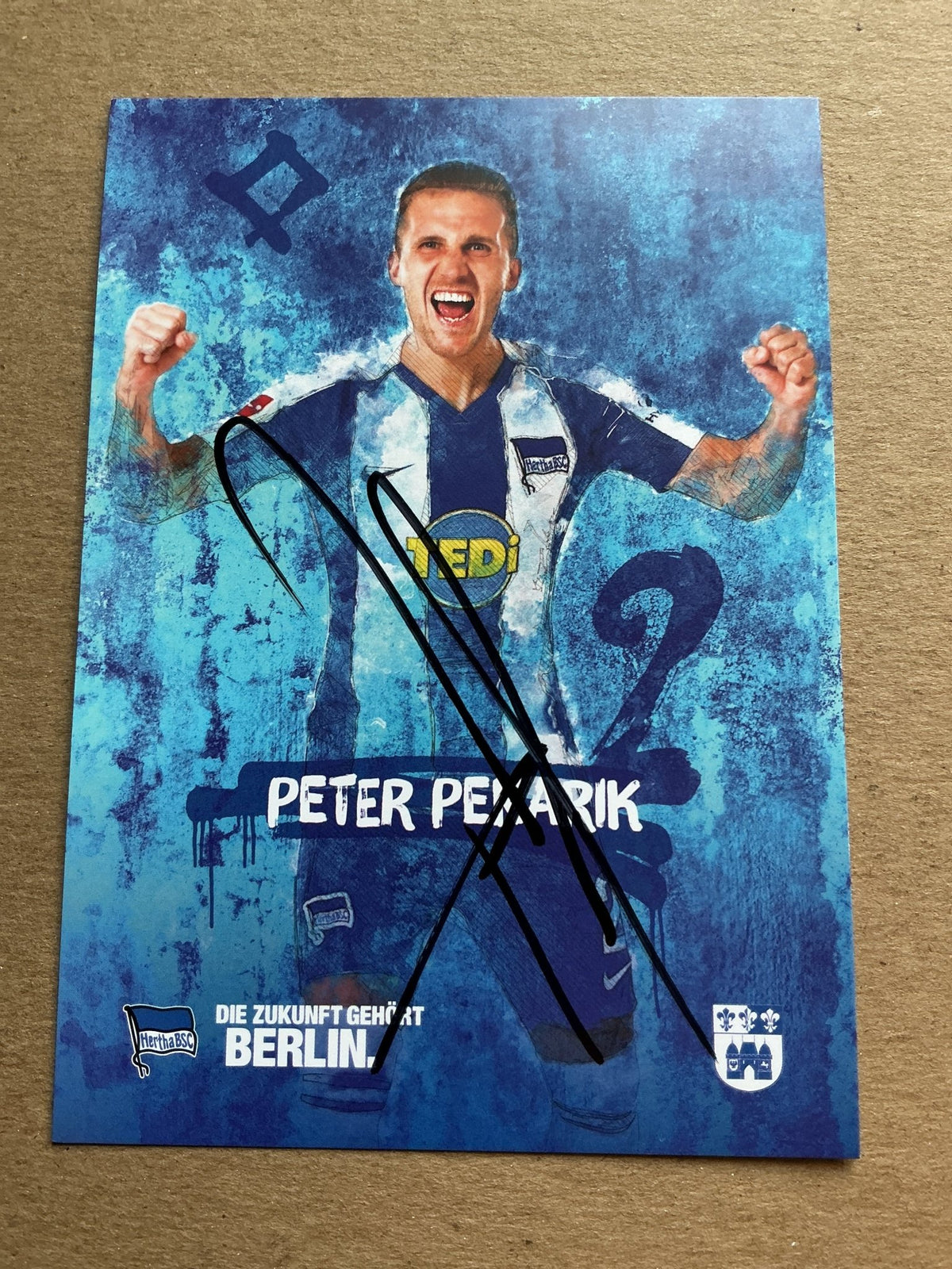 Peter Pekarik, Slovakia 🇸🇰 Hertha BSC Berlin 2019/20 hand signed - Autographs-World