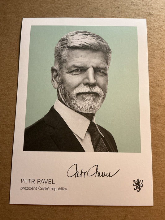 Petr Pavel, Czech Republic 🇨🇿 President 2025 hand signed - Autographs-World