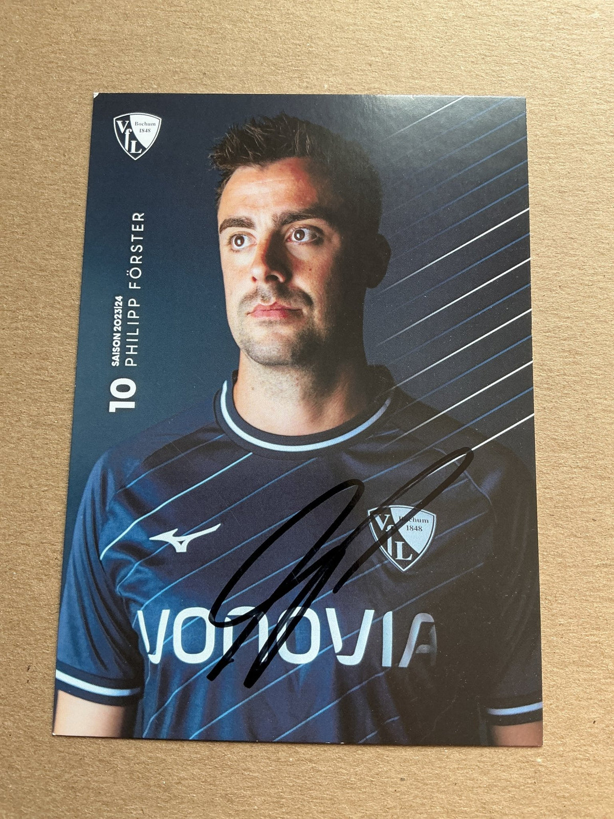 Philipp Förster, Germany 🇩🇪 VfL Bochum 2023/24 hand signed - Autographs-World