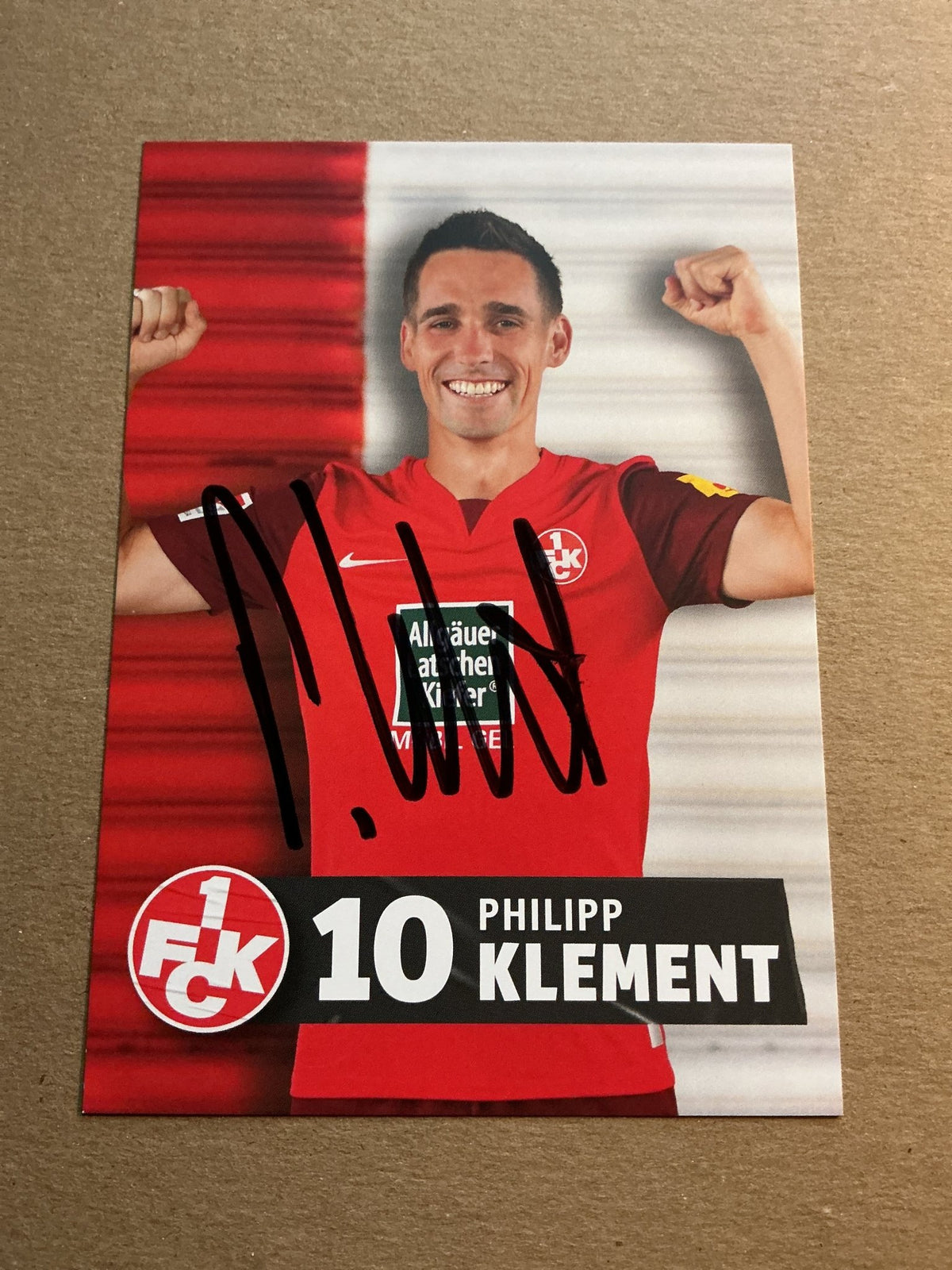 Philipp Klement, Germany 🇩🇪 1.FC Kaiserslautern 2023/24 hand signed - Autographs-World