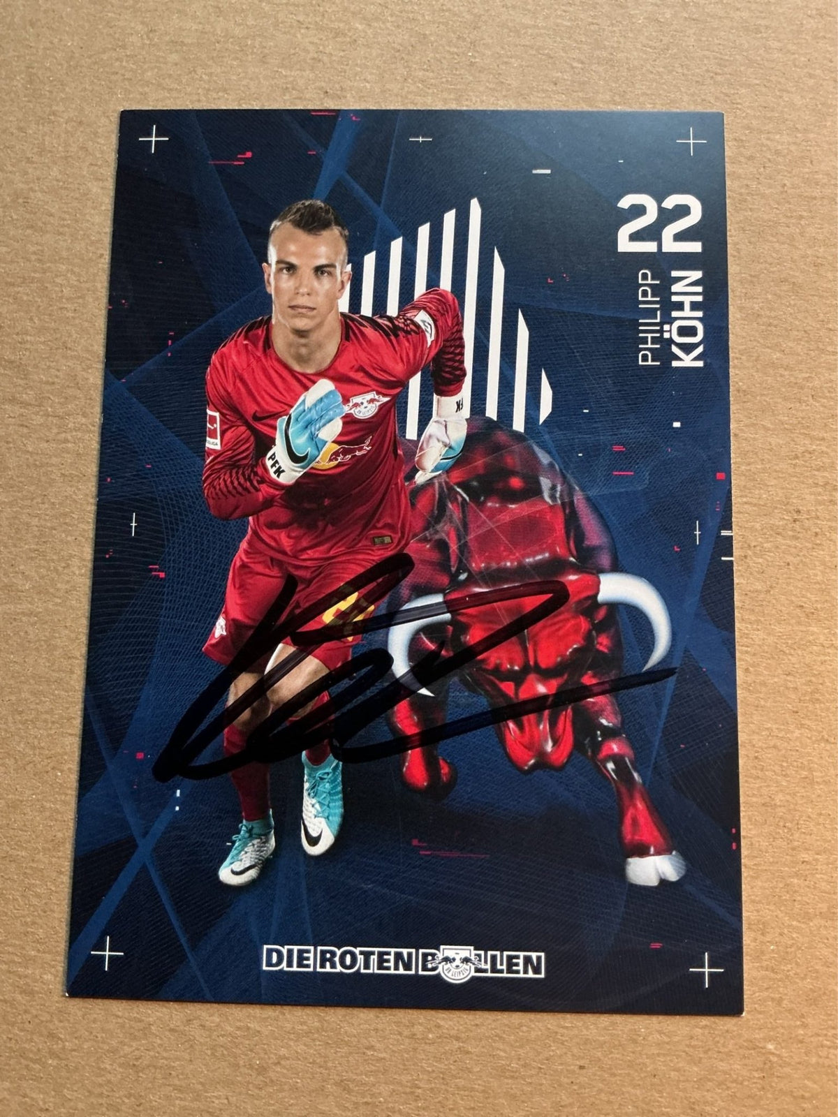 Philipp Köhn, Germany 🇩🇪 RB Leipzig 2017/18 hand signed - Autographs-World